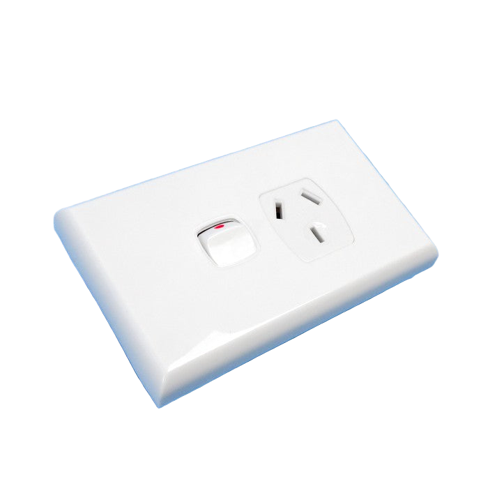 Power Point Single Double Pole 10A.P1D
