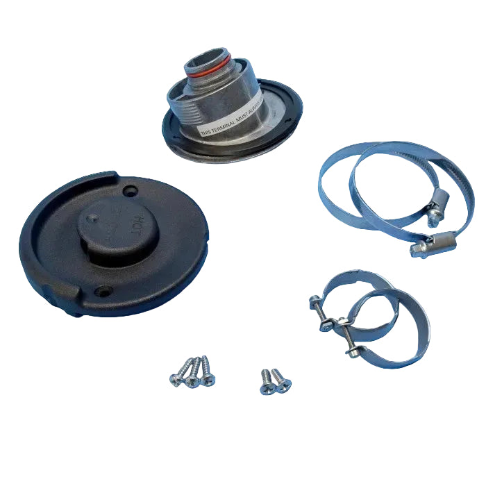 Truma Varioheat Gas Air Heating System (Includes Black Cowl). Varioheat-Kit -Blk