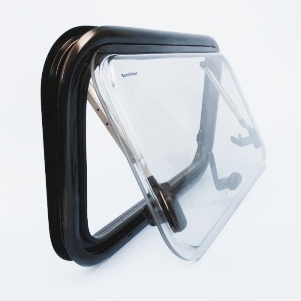 ATRV EuroVision Window & Blind - Black Frame (H500 x W1200mm)