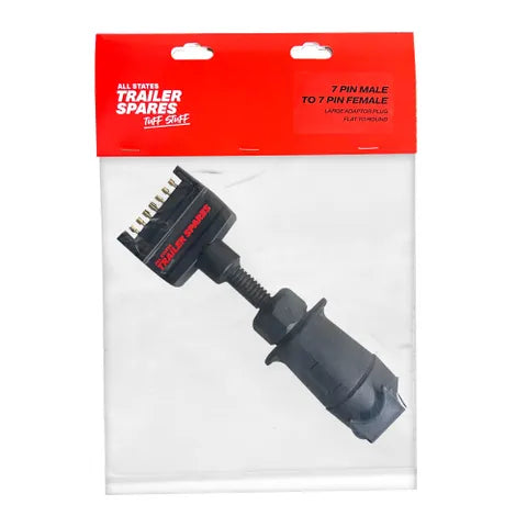 Adaptor Plug 7 Pin Male Flat to 7 Pin RND Female LGE