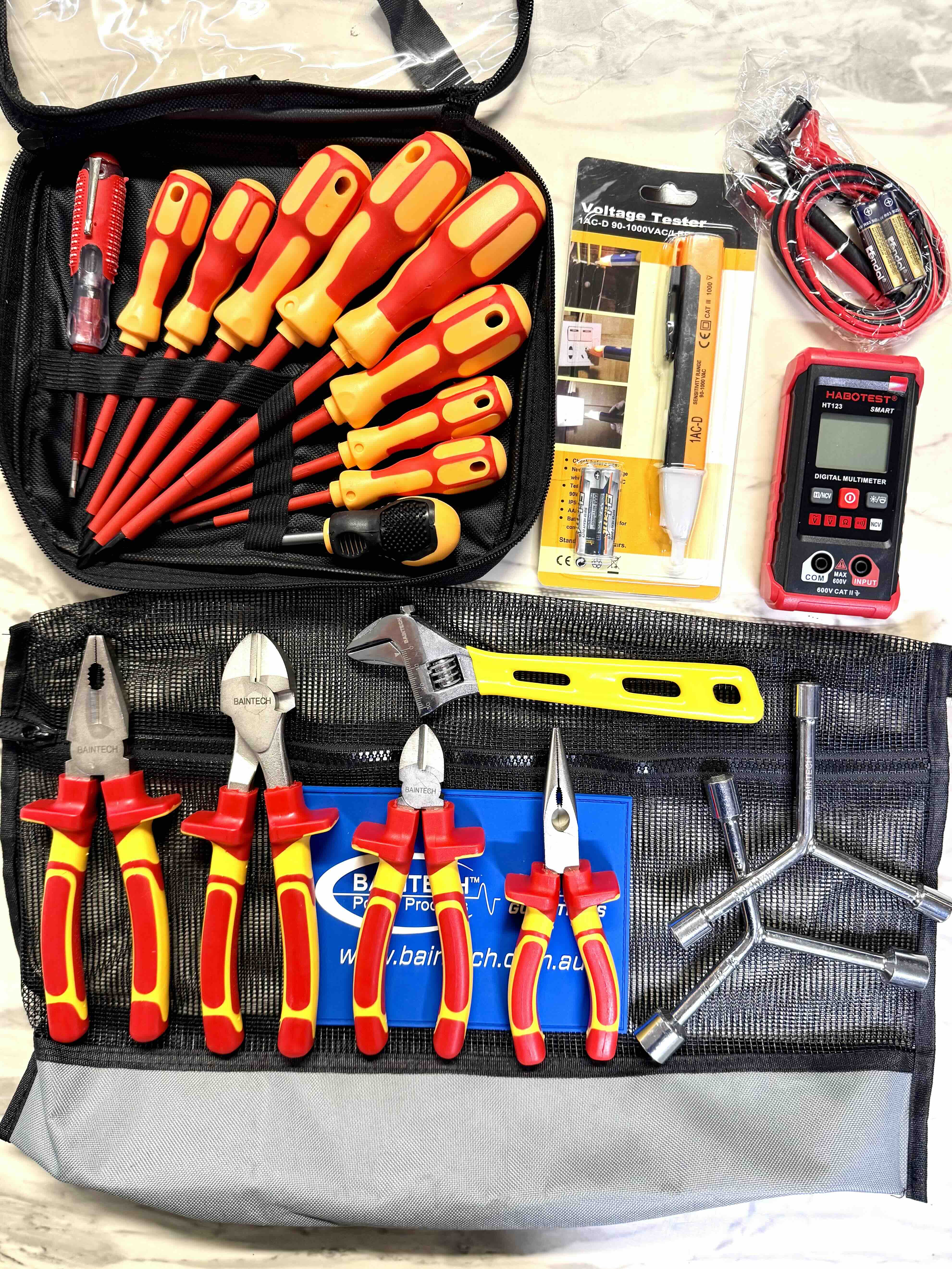 Baintech Caravan Electrical First Aid Tool Kit