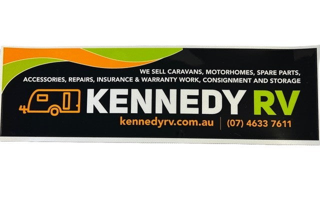 Kennedy RV Bumper Sticker